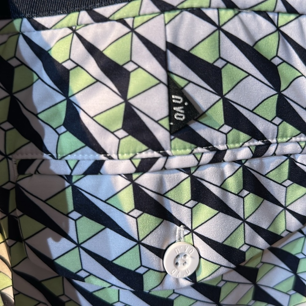 N Vo Lanctot Geometric Patterned Women's Skort View 3